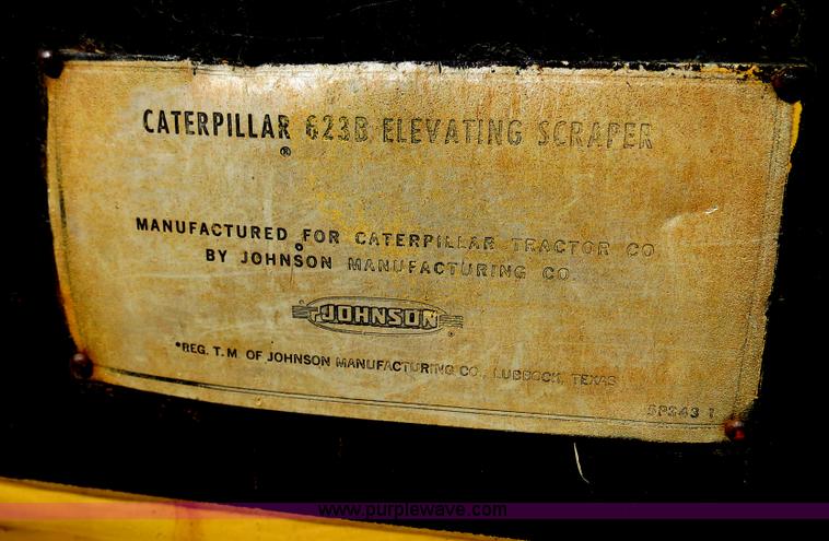 image for item B4910 1975 Caterpillar 623B elevating scraper