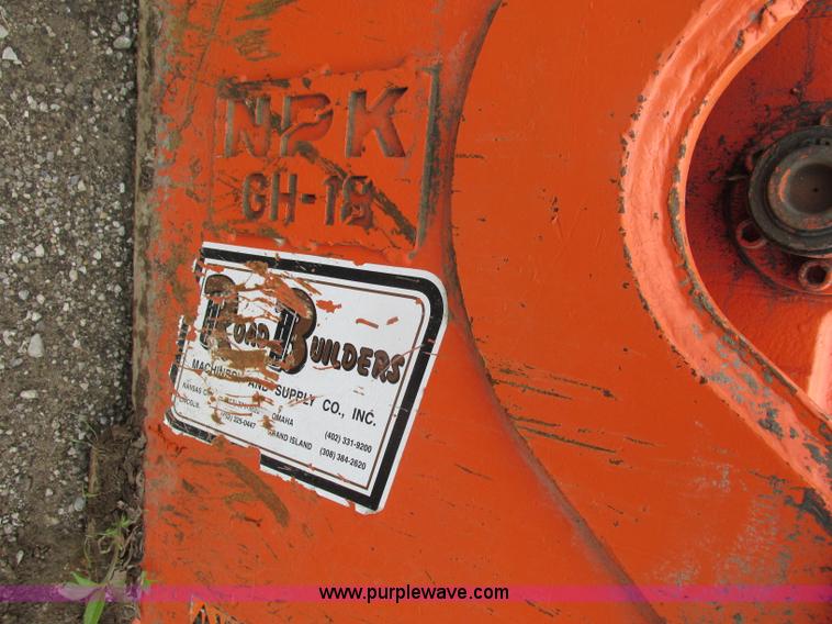 image for item F4876 NPK GH-18 hydraulic hammer