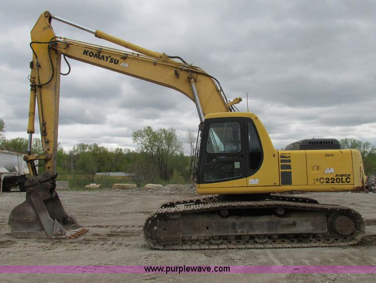 image for item F4880 2000 Komatsu PC220LC-6LE excavator