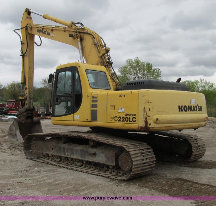 image for item F4880 2000 Komatsu PC220LC-6LE excavator