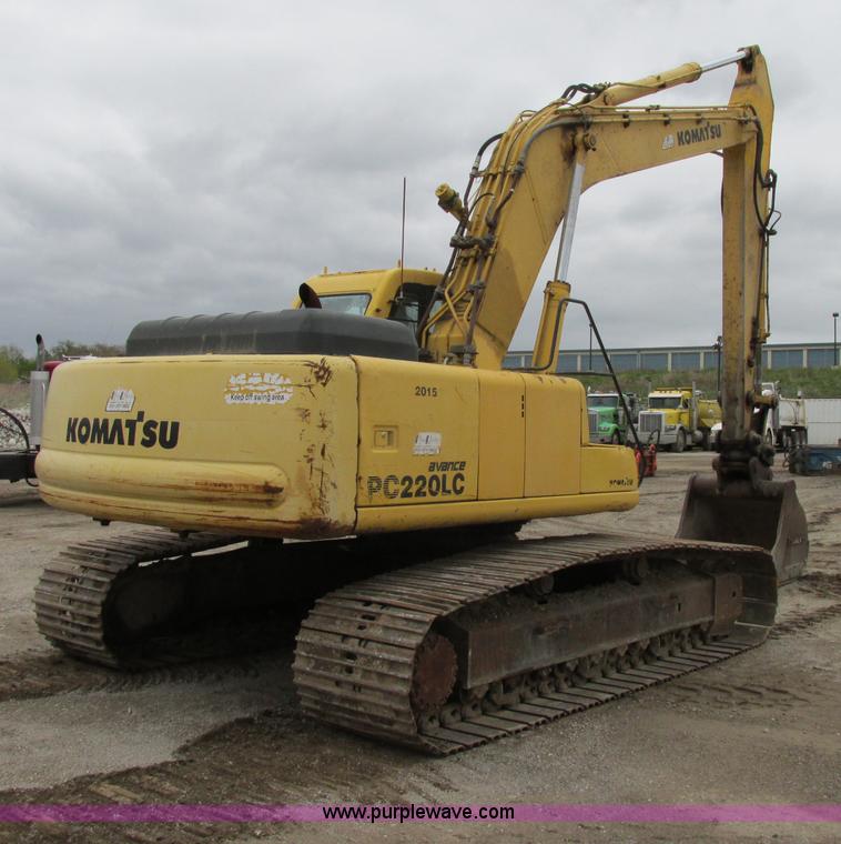 image for item F4880 2000 Komatsu PC220LC-6LE excavator