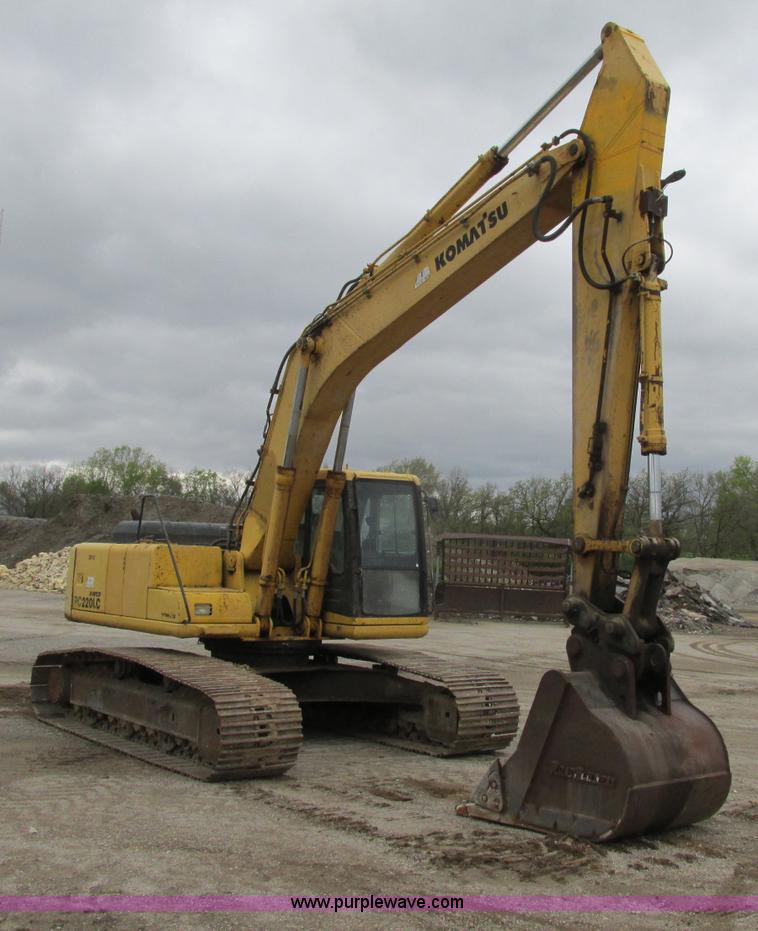 image for item F4880 2000 Komatsu PC220LC-6LE excavator