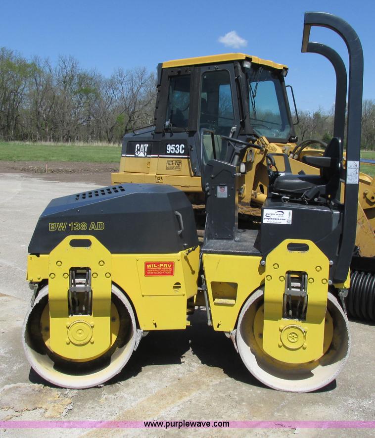 image for item F4886 2002 Bomag BW138AD vibratory smooth drum roller