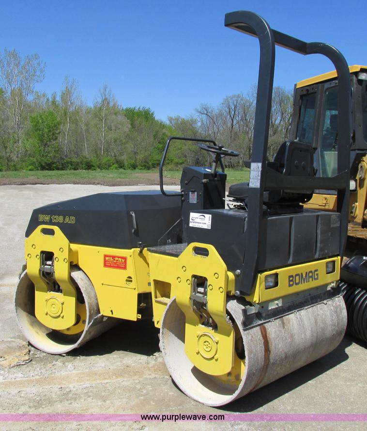 image for item F4886 2002 Bomag BW138AD vibratory smooth drum roller