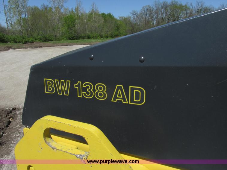 image for item F4886 2002 Bomag BW138AD vibratory smooth drum roller