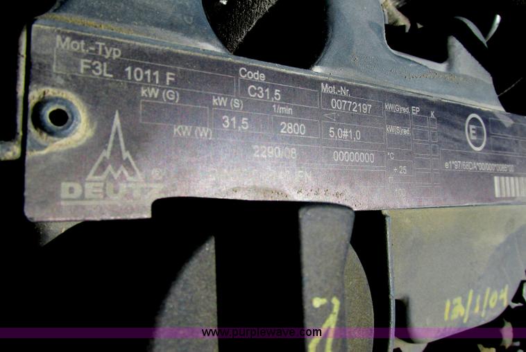 image for item F4886 2002 Bomag BW138AD vibratory smooth drum roller