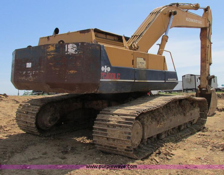 image for item F4894 1990 Komatsu PC400LC-3 excavator