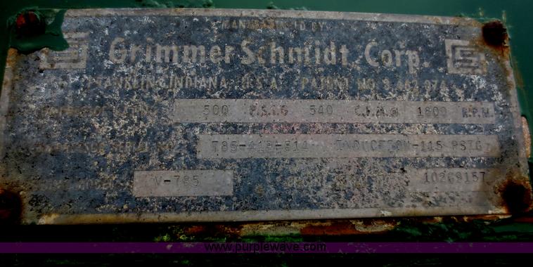 image for item F6919 Grimmer Schmidt V-785 air booster