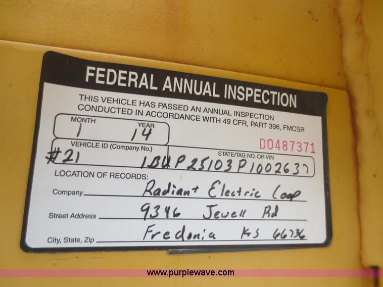 image for item F6924 1994 Butler BPHD-1000 pole trailer