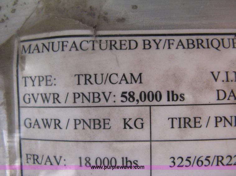 image for item G8281 2005 Kenworth T800 semi truck with knuckle boom crane and winch