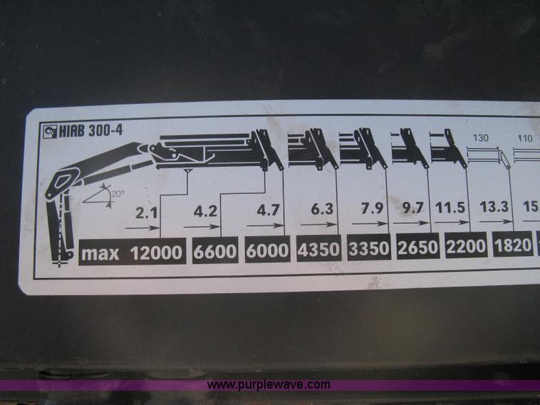 image for item G8281 2005 Kenworth T800 semi truck with knuckle boom crane and winch