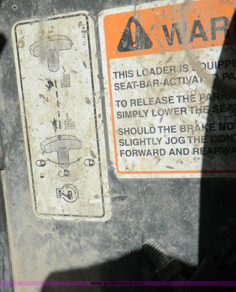 image for item H2476 Thomas B103/2200 skid steer