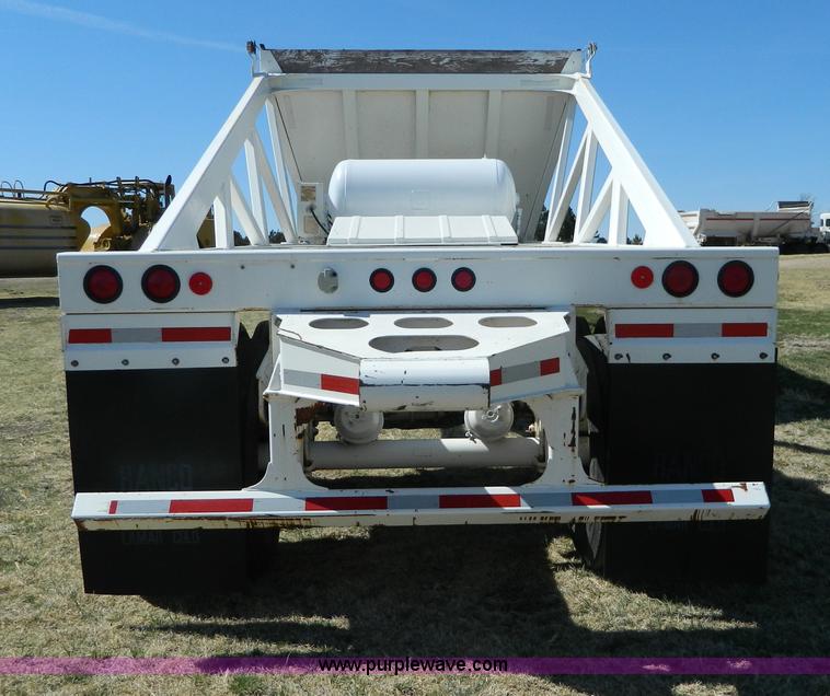 image for item H2486 1998 Ranch Mfg. Ranco belly dump trailer