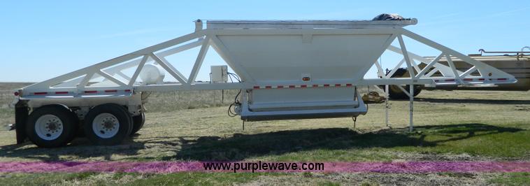 image for item H2486 1998 Ranch Mfg. Ranco belly dump trailer