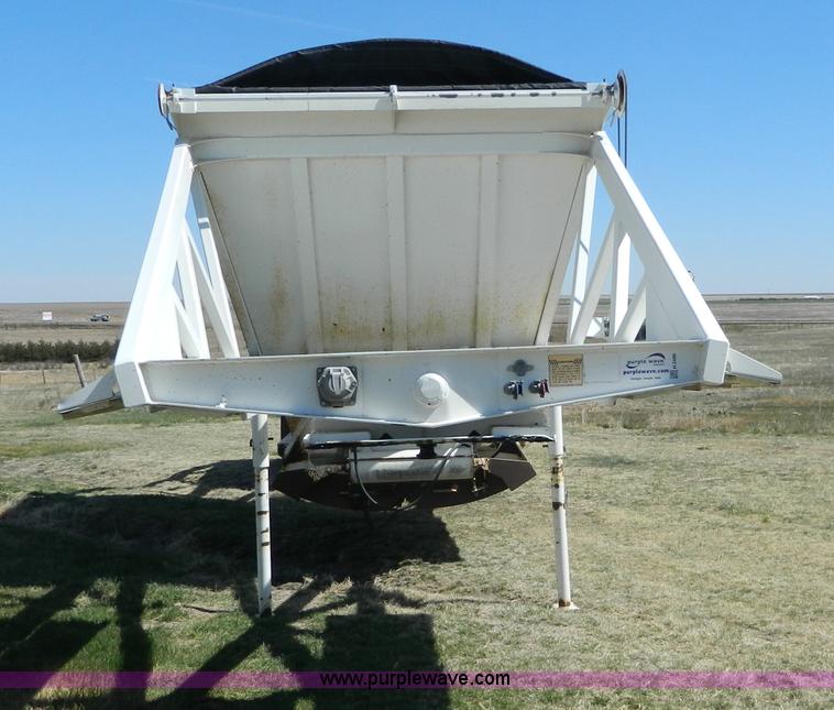 image for item H2486 1998 Ranch Mfg. Ranco belly dump trailer