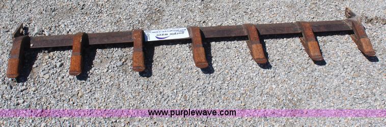 image for item H2637 (2) skid steer tooth bars