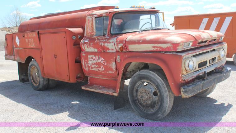 image for item H2639 1963 Chevrolet 60 fuel truck