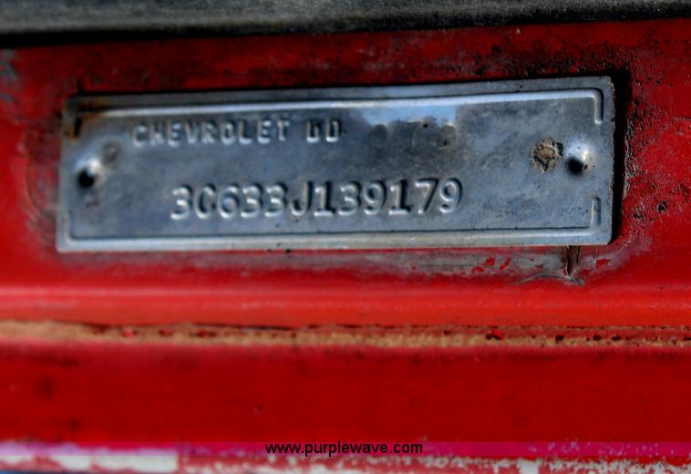 image for item H2639 1963 Chevrolet 60 fuel truck