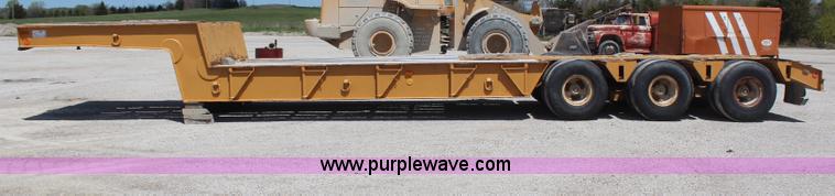 image for item H2641 1967 Load King 403LR 40 ton lowboy trailer