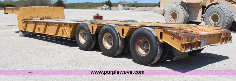 image for item H2641 1967 Load King 403LR 40 ton lowboy trailer