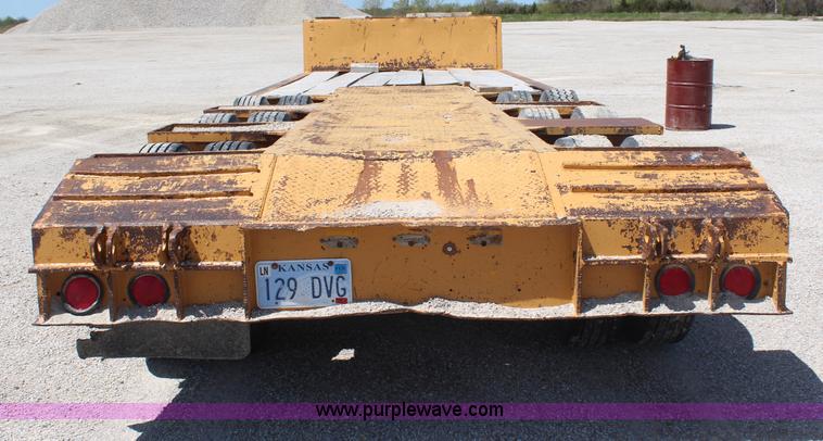 image for item H2641 1967 Load King 403LR 40 ton lowboy trailer