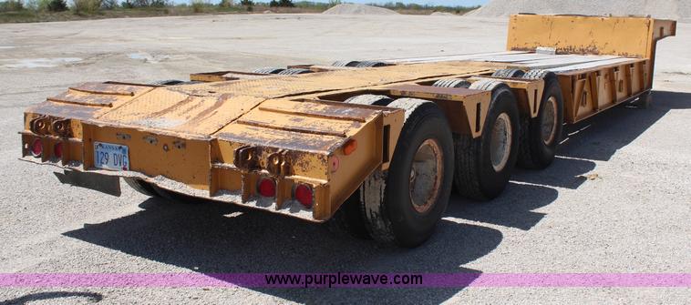 image for item H2641 1967 Load King 403LR 40 ton lowboy trailer
