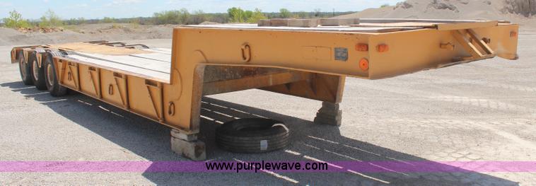 image for item H2641 1967 Load King 403LR 40 ton lowboy trailer