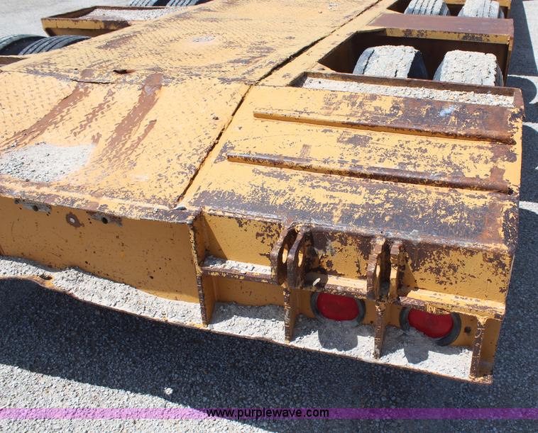 image for item H2641 1967 Load King 403LR 40 ton lowboy trailer