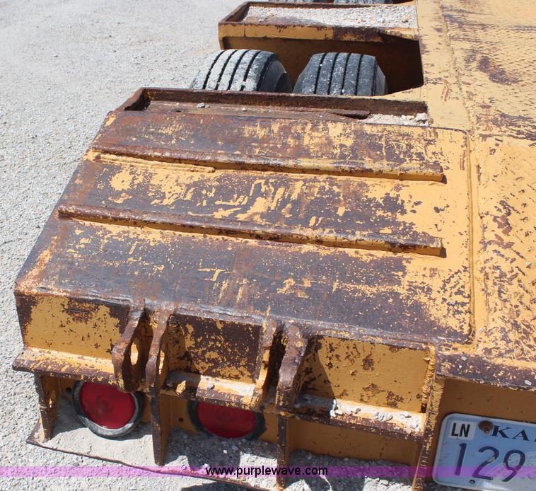 image for item H2641 1967 Load King 403LR 40 ton lowboy trailer