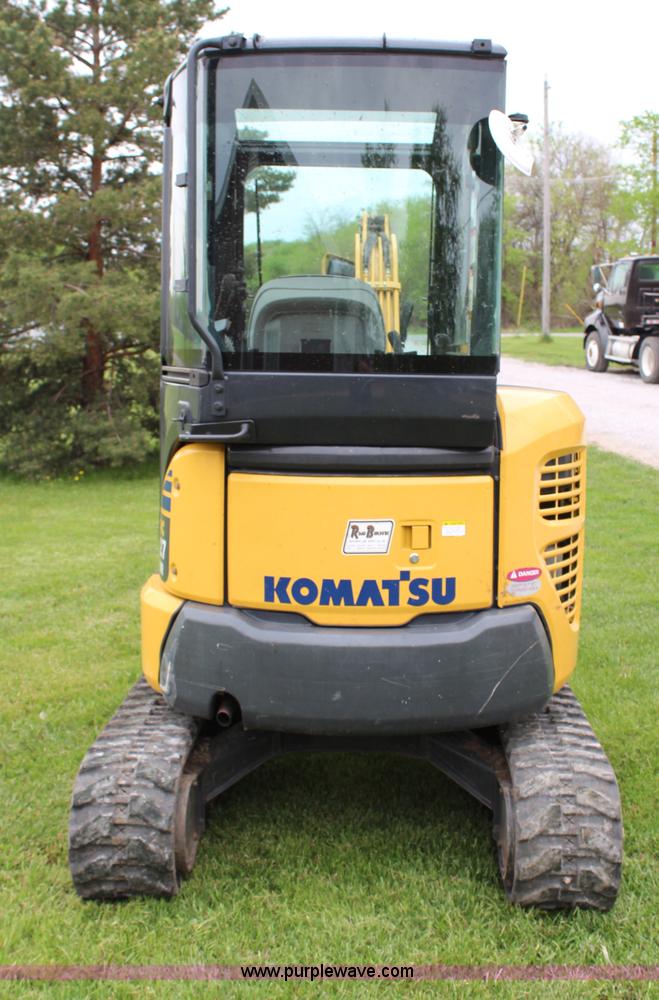 image for item H2658 2008 Komatsu PC27MR-3 mini excavator