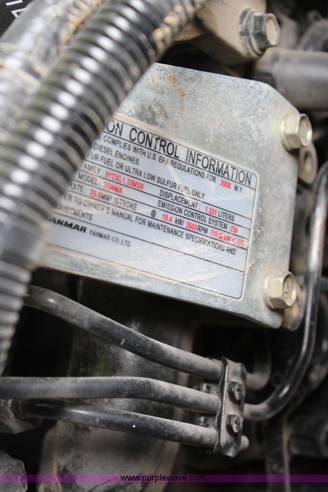 image for item H2658 2008 Komatsu PC27MR-3 mini excavator