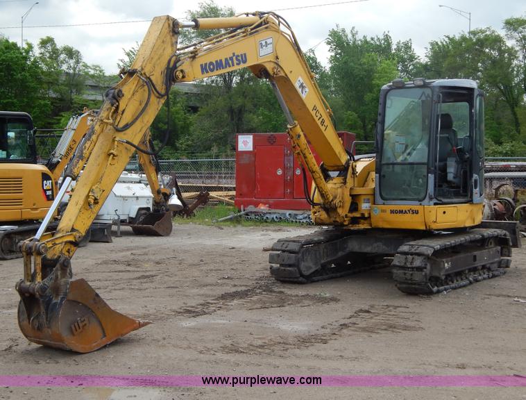 image for item H3397 2006 Komatsu PC78MR-6 mini excavator