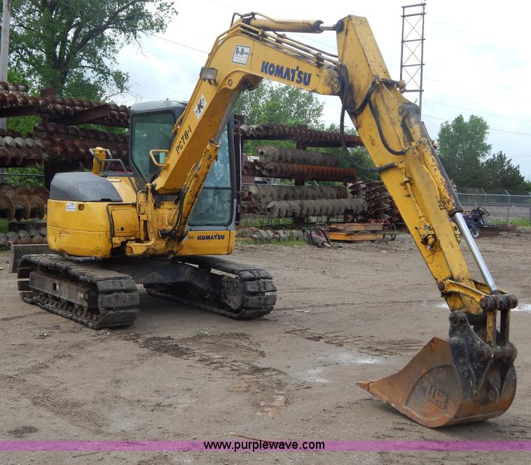 image for item H3397 2006 Komatsu PC78MR-6 mini excavator