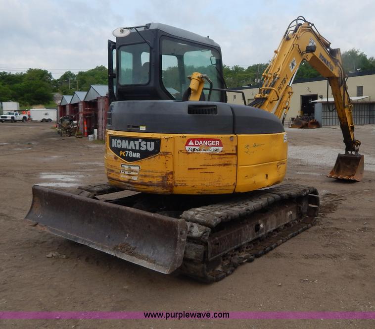 image for item H3397 2006 Komatsu PC78MR-6 mini excavator