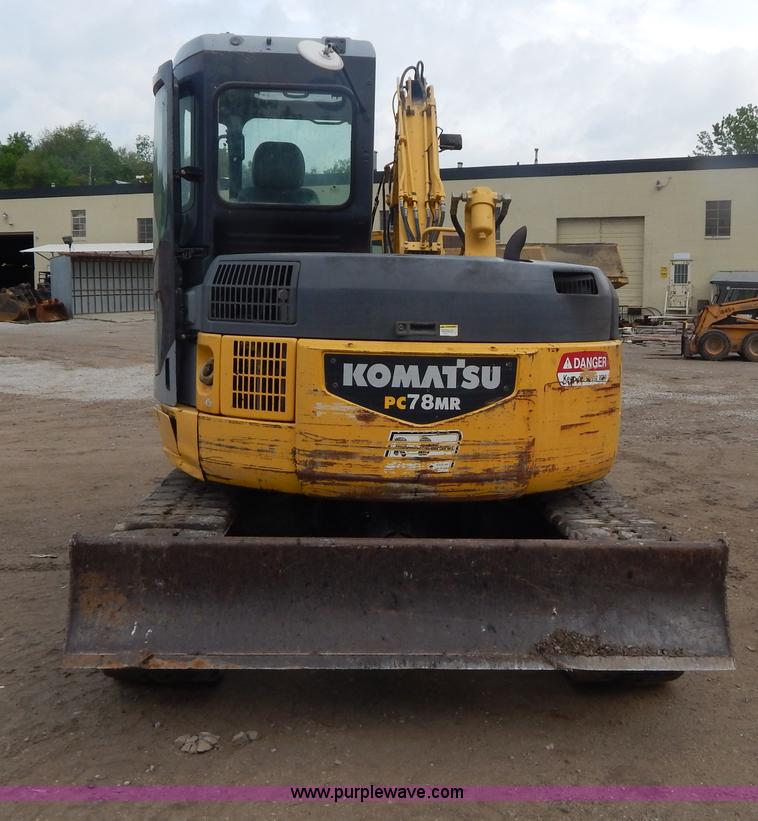 image for item H3397 2006 Komatsu PC78MR-6 mini excavator