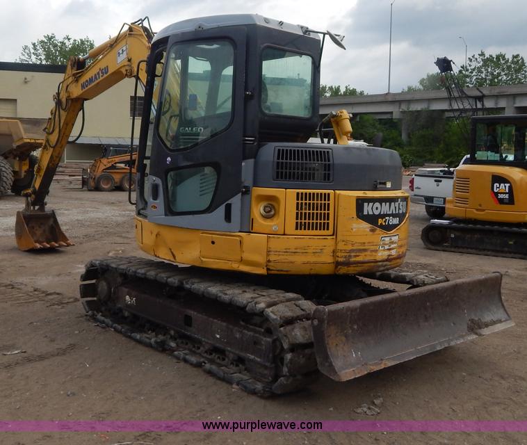 image for item H3397 2006 Komatsu PC78MR-6 mini excavator