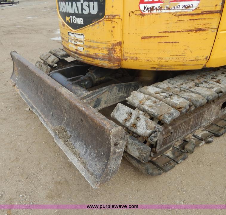 image for item H3397 2006 Komatsu PC78MR-6 mini excavator