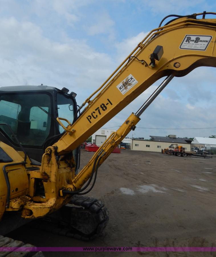 image for item H3397 2006 Komatsu PC78MR-6 mini excavator