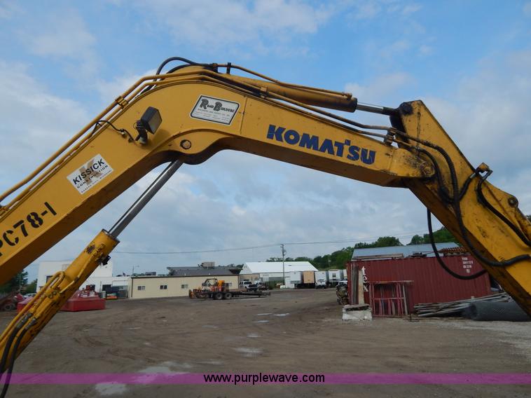 image for item H3397 2006 Komatsu PC78MR-6 mini excavator