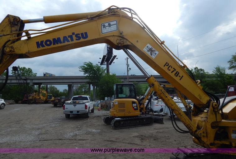 image for item H3397 2006 Komatsu PC78MR-6 mini excavator