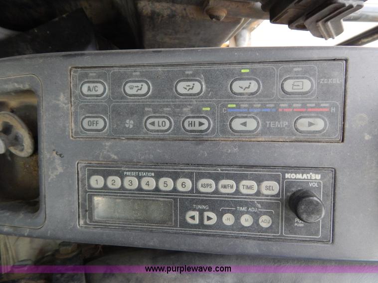 image for item H3397 2006 Komatsu PC78MR-6 mini excavator