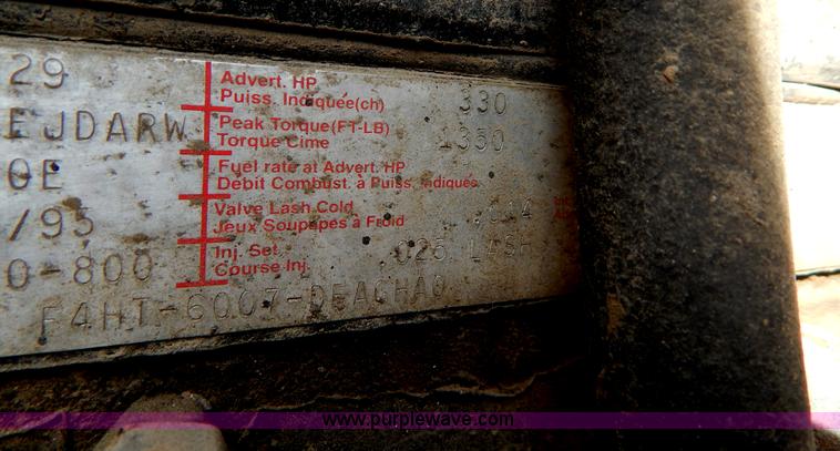 image for item H3433 1995 Ford L9000 roll off truck