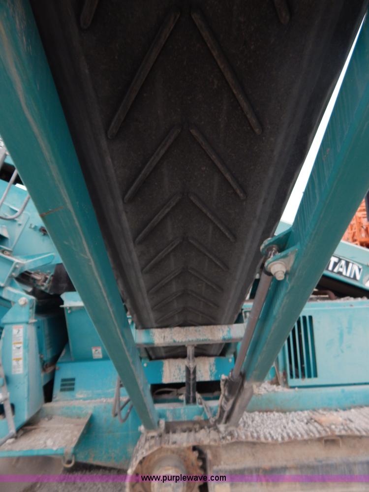 image for item H3437 2006 Powerscreen Chieftain 1400 crawler screening plant