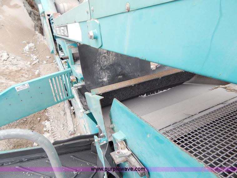 image for item H3437 2006 Powerscreen Chieftain 1400 crawler screening plant