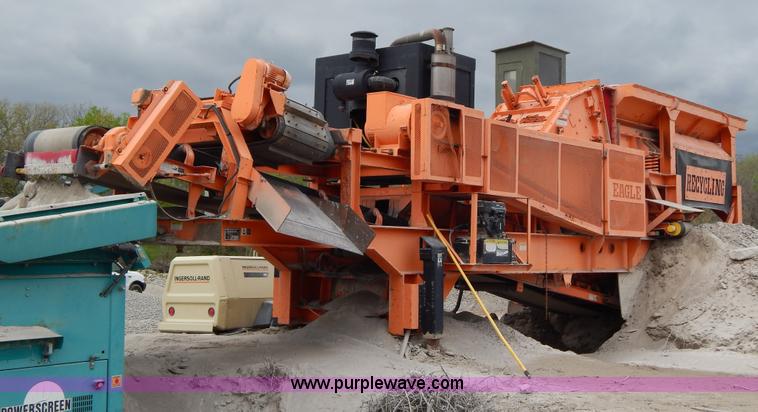 image for item H3438 1998 Eagle 1000-15CV portable impact crusher