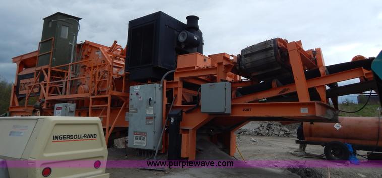 image for item H3438 1998 Eagle 1000-15CV portable impact crusher