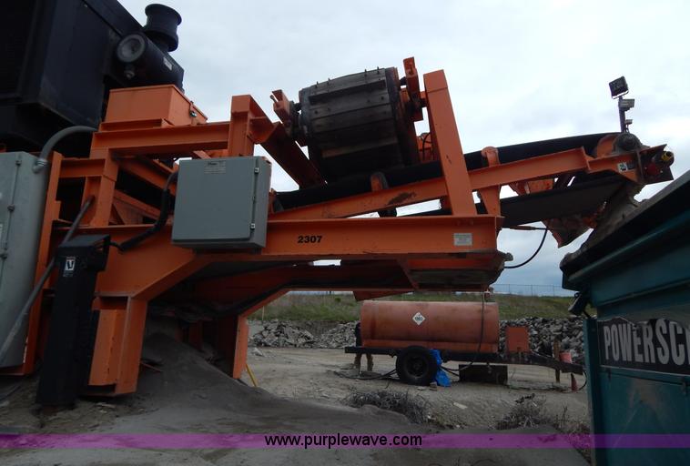 image for item H3438 1998 Eagle 1000-15CV portable impact crusher