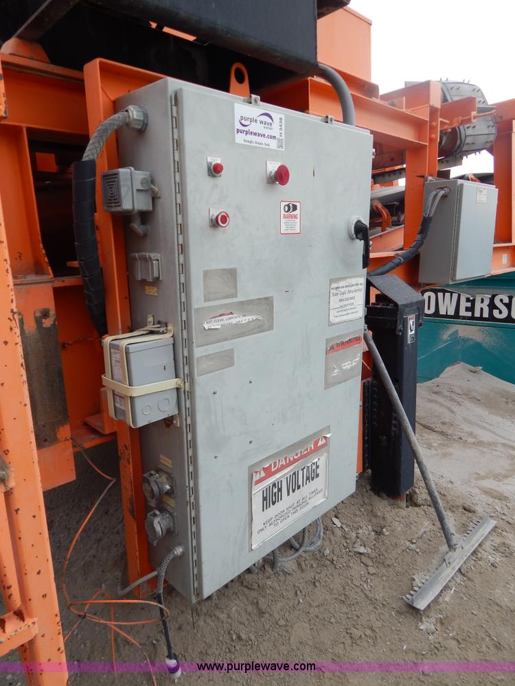 image for item H3438 1998 Eagle 1000-15CV portable impact crusher