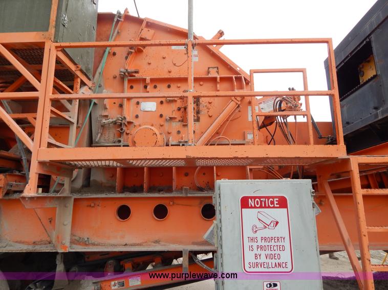 image for item H3438 1998 Eagle 1000-15CV portable impact crusher