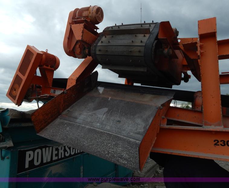 image for item H3438 1998 Eagle 1000-15CV portable impact crusher